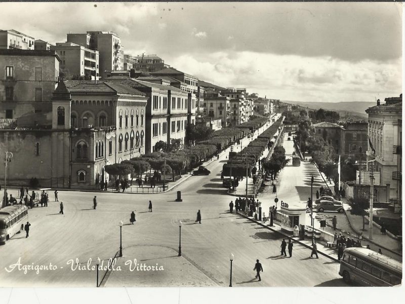 agrigento piazza stazione e viale della vittoria