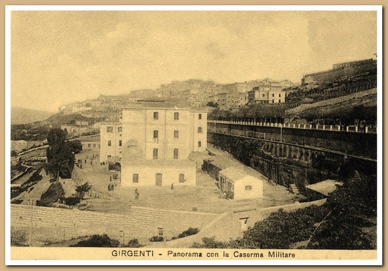 Agrigento caserma crispi