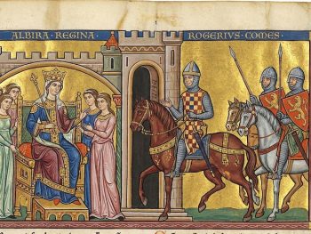 la regina Albira e Ruggero secondo