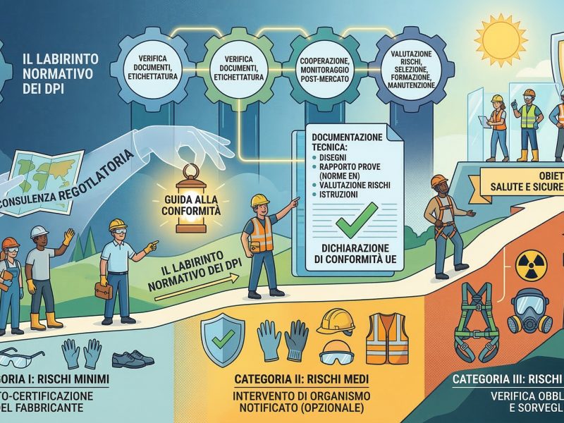 labirinto normativo del dpi