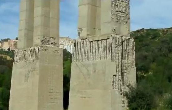 piloni viadotto morandi