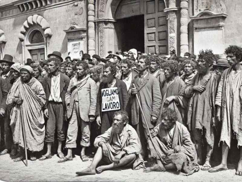protesta lavoratori