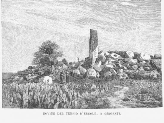 rovine del tempio di ercole