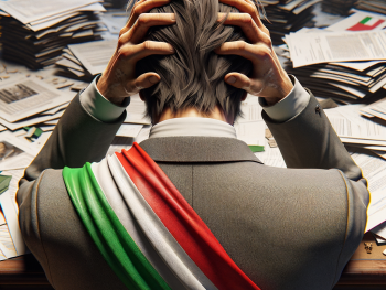 sindaco disperato