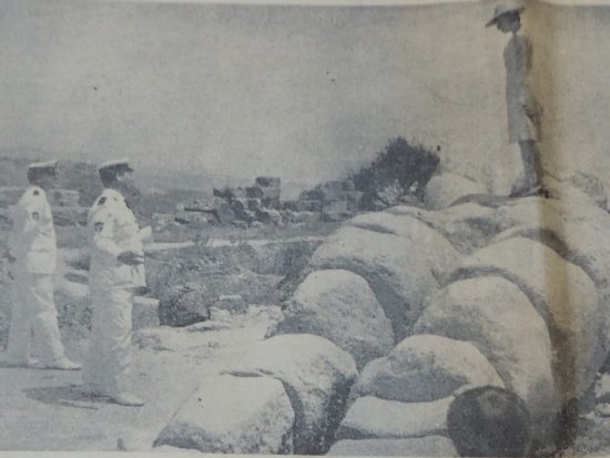 turista sul gigante